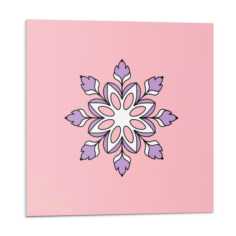 Kafelki samoprzylepne Wallfluent 20x20 cm Mandala z kwiatowym motywem 20 szt.