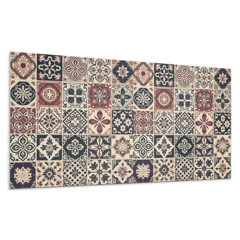 Panel samoprzylepny Wallfluent 100x50 cm Kaflowe mozaiki w desenie 1 szt.