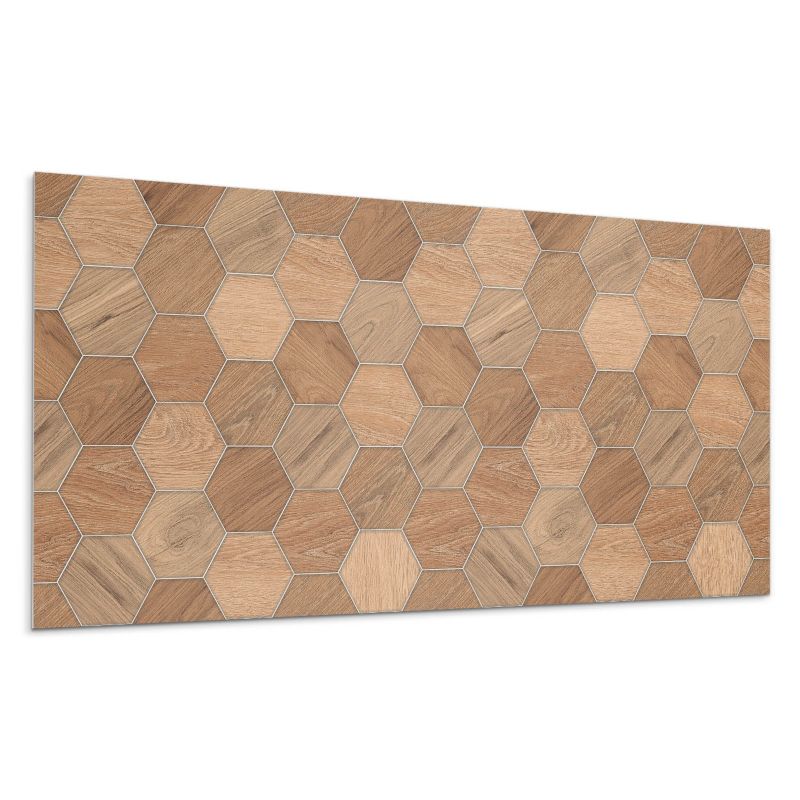 Kafelki samoprzylepne Wallfluent 40x20 cm Motyw heksagonalnych kafli 10 szt.