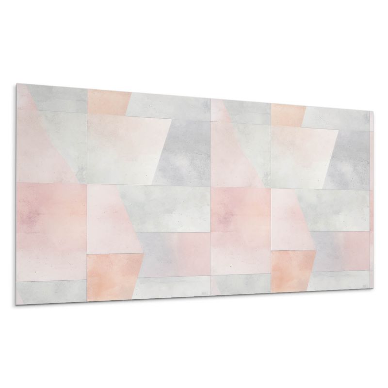 Kafelki samoprzylepne Wallfluent 60x30 cm Wzory geometryczne w pastelach 6 szt.