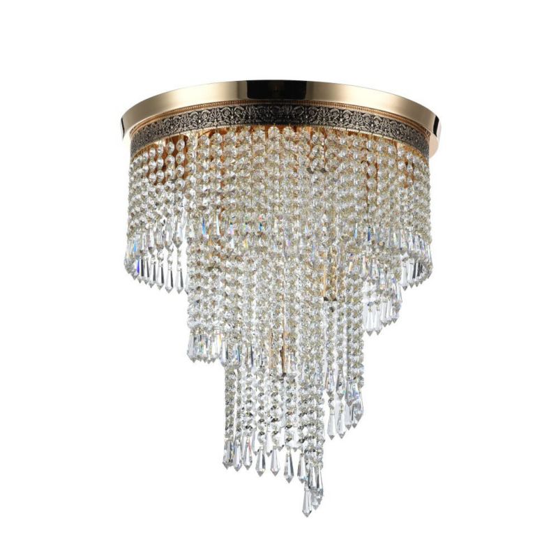 Lampa wisząca Maytoni Cascade 7181 mosiężno-złota kryształowa 7xE14 x 60W 1 szt.