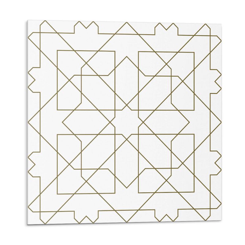 Kafelki samoprzylepne Wallfluent 20x20 cm Wzór linii w formie geometrycznej 20 szt.