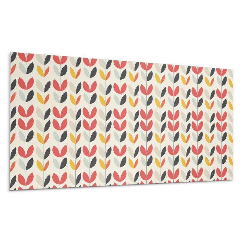 Panel samoprzylepny Wallfluent 100x50 cm Roślinny wzór 1 szt.