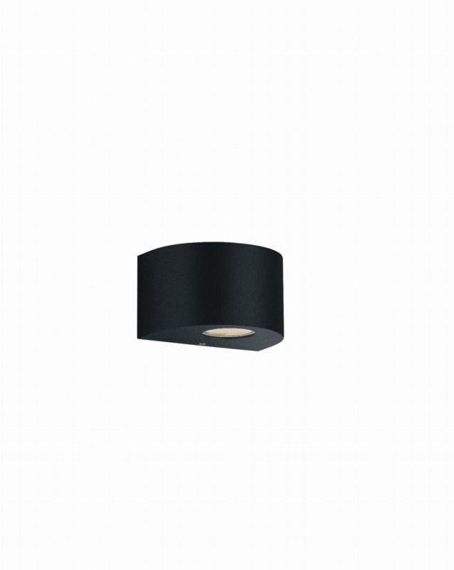 Kinkiet ścienny zewnętrzny RL Rosario czarny LED 2W 3000K 200lm IP44 wym: 9 x 15 x 15 cm tworzywo sztuczne - 1 szt.