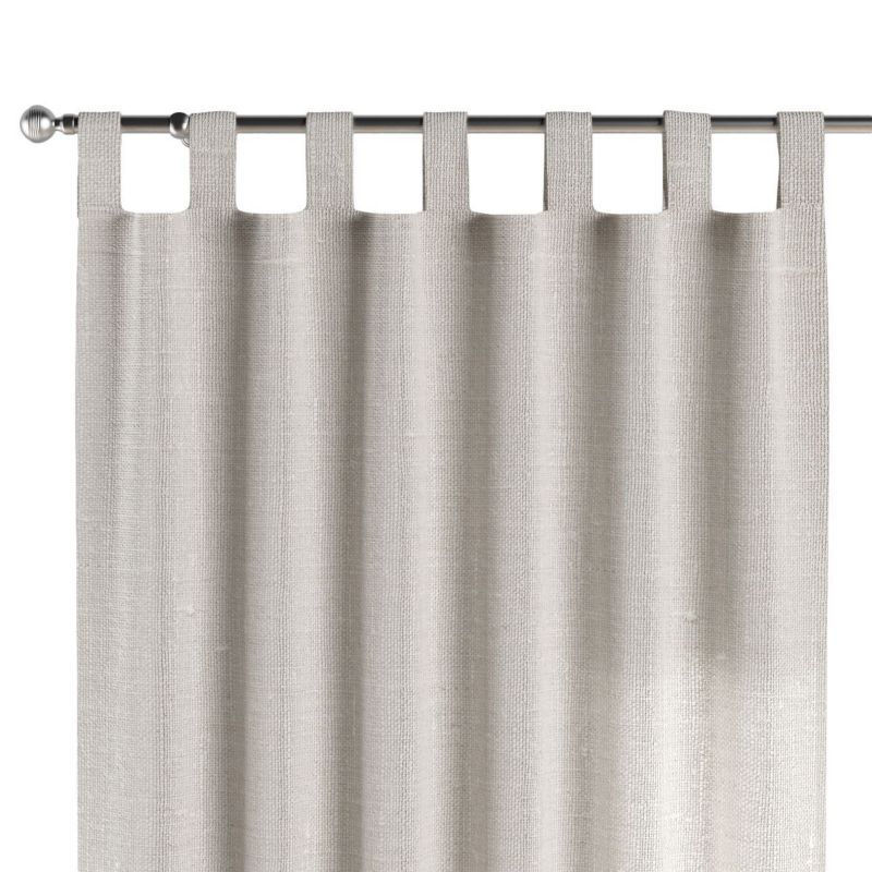 Zasłona na szelkach 1 szt. 130 x 260 cm Dekoria śmietankowy biały 1 szt.