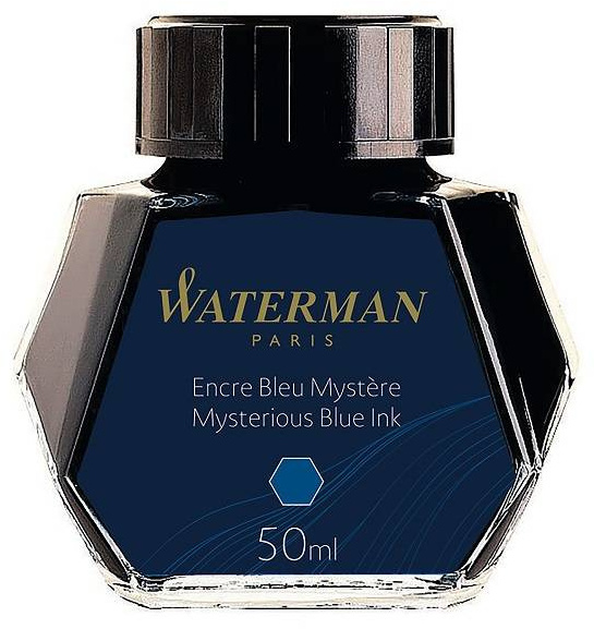 Atrament Waterman, 50ml, niebiesko-czarny