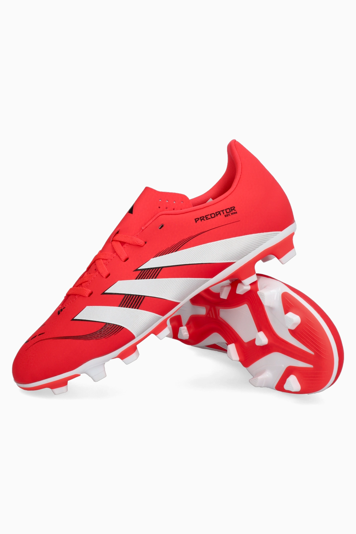 Korki adidas Predator Club FG/MG Junior - Czerwony