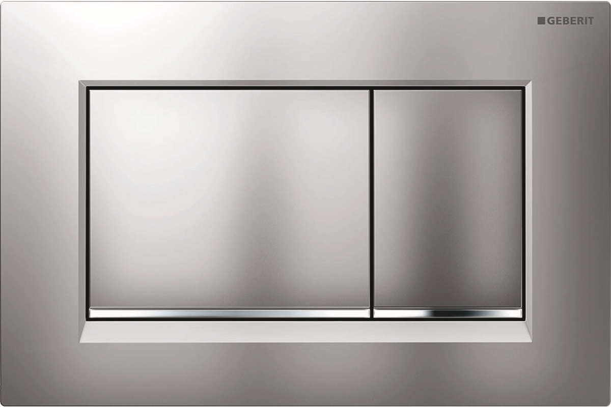 Geberit Sigma20 przycisk spłukujący do WC chrom mat-chrom błyszczący115.883.JQ.1