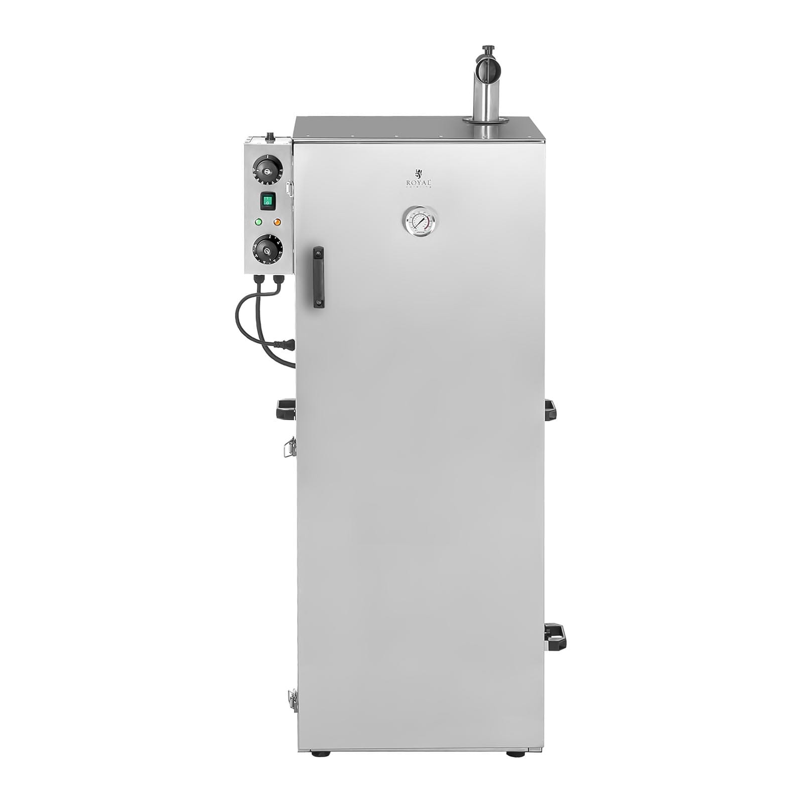 Elektryczny piec wędzarniczy 8 rusztów, 147 l, 1 kW