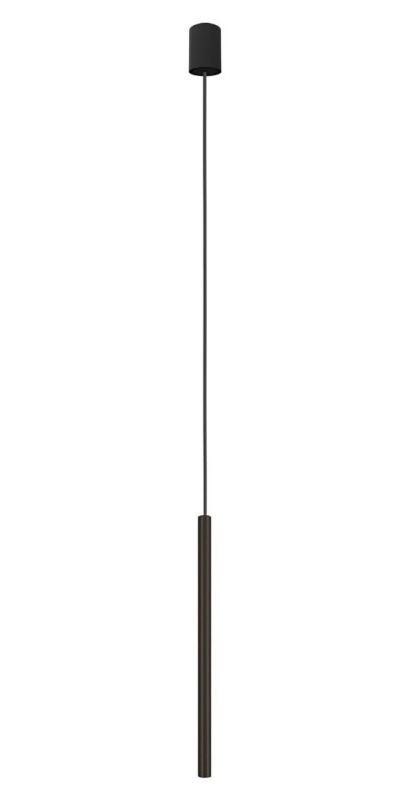Lampa wisząca Nowodvorski Lighting Laser czarna punktowa tuba 1xG9 x 10W 1 szt.