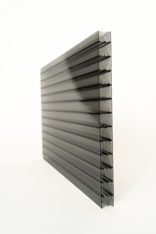 Poliwęglan komorowy TECH-PLAST 16mm szary 2,10 x 3,50m X-kom 1 szt.