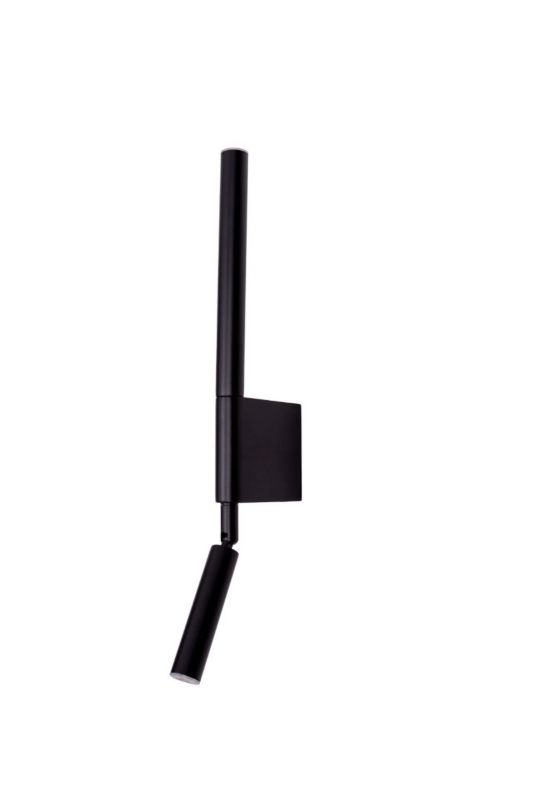 Kinkiet ścienny Maxlight Organic czarny LED 2W 3000K 120lm IP20 wym: 47 x 2,5 x 10 cm - 1 szt.