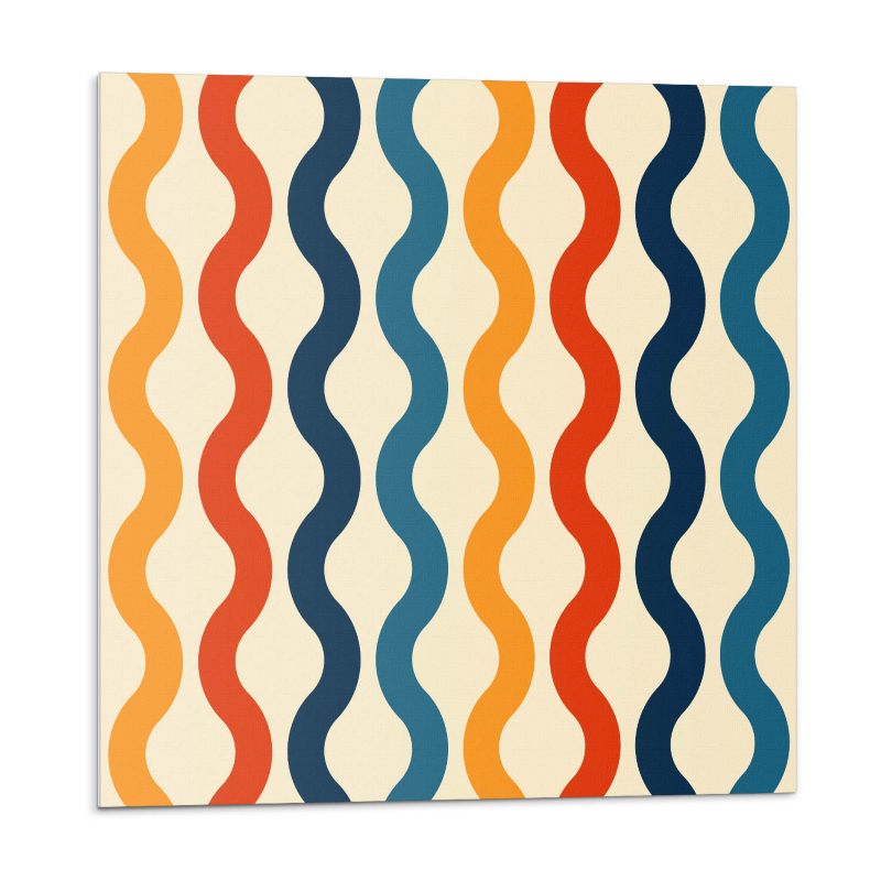 Kafelki samoprzylepne Wallfluent 20x20 cm Fale w dynamicznej kompozycji 20 szt.