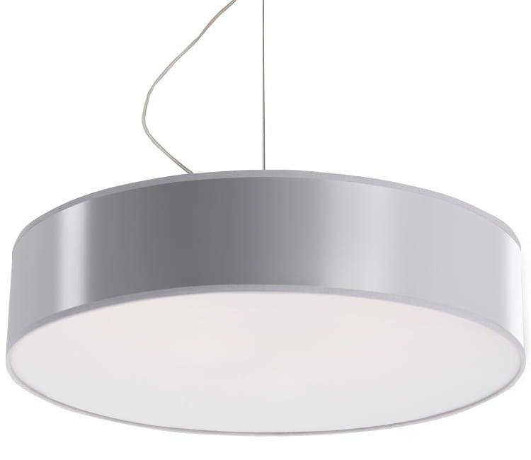 Lampa sufitowa wisząca Sollux Lighting Arena 6181 szara szerokość 45 cm 3xE27 x 60W 1 szt.