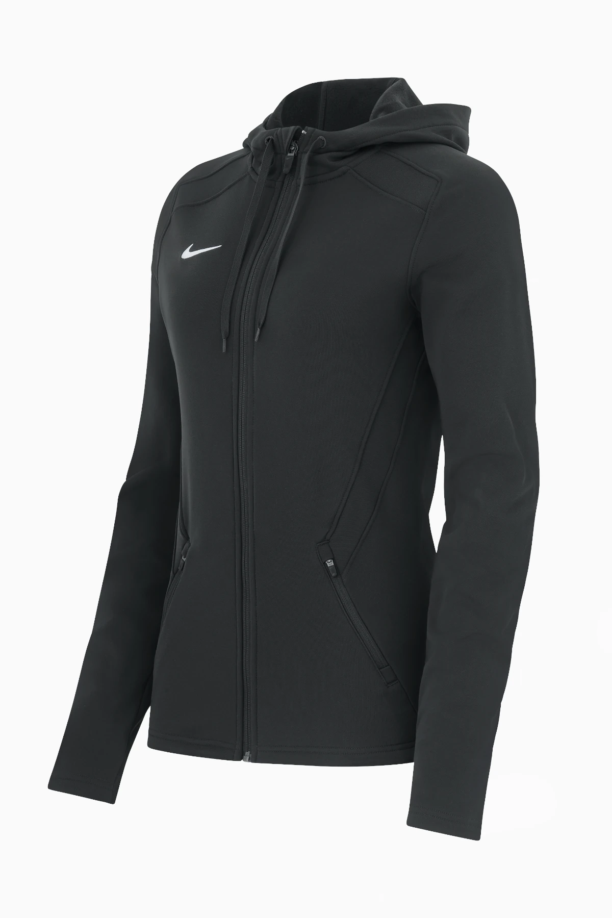 Bluza z kapturem Nike Training Full Zip Damska - Czarny