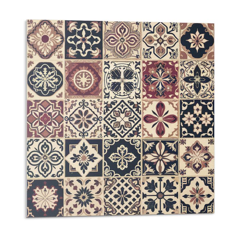 Kafelki samoprzylepne Wallfluent 30x30 cm Kaflowe mozaiki w desenie 9 szt.