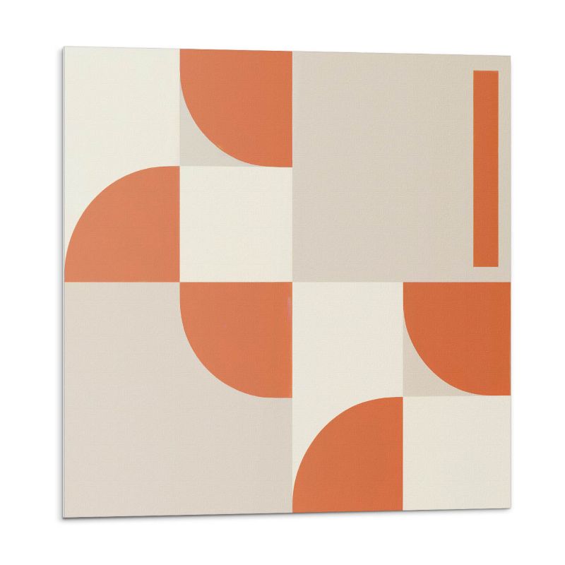 Kafelki samoprzylepne Wallfluent 50x50 cm Kreatywna kompozycja kształtów 4 szt.