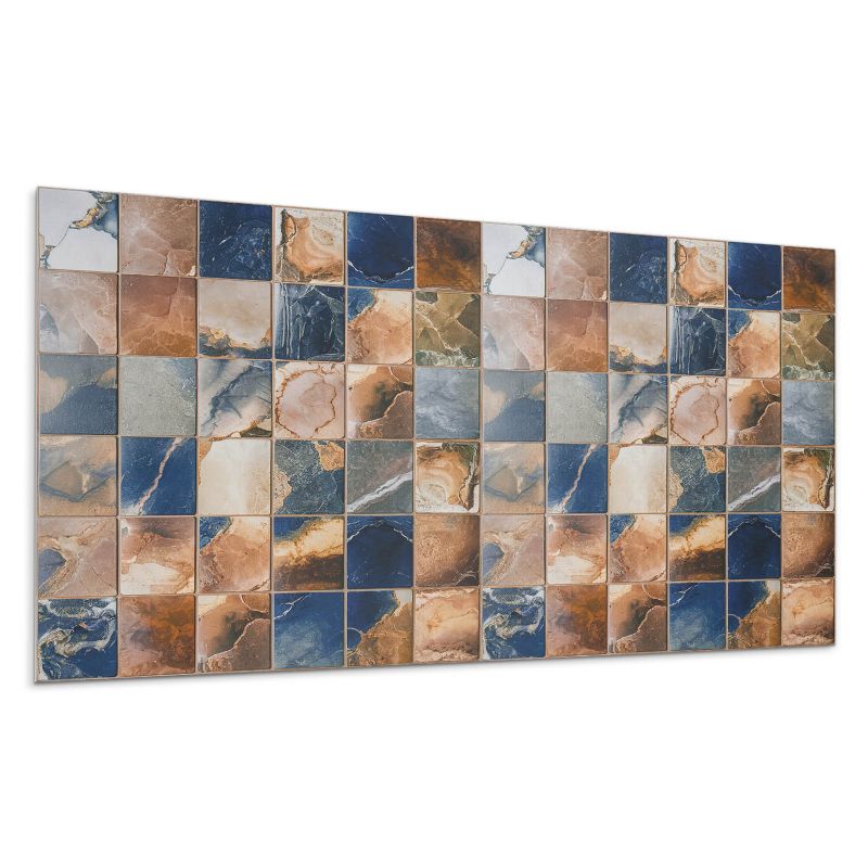 Panel samoprzylepny Wallfluent 100x50 cm Mozaikowe wzory z kamiennymi akcentami 1 szt.