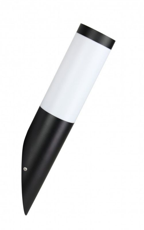 Kinkiet ścienny zewnętrzny SU-MA Inox czarny 1 x E27 x 40W IP44 wym: 40 x 7,5 cm - 1 szt.