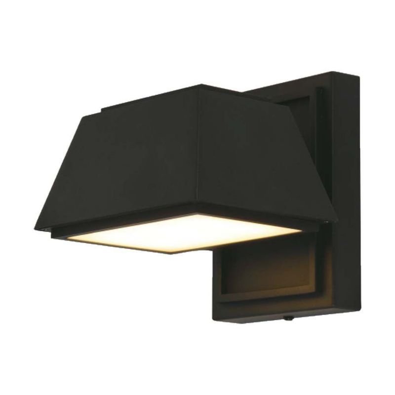 Kinkiet ścienny zewnętrzny V-TAC czarny LED 15W 3000K 1950lm IP65 wym: 16,4 x 16 x 16,5 cm metal - 1 szt.