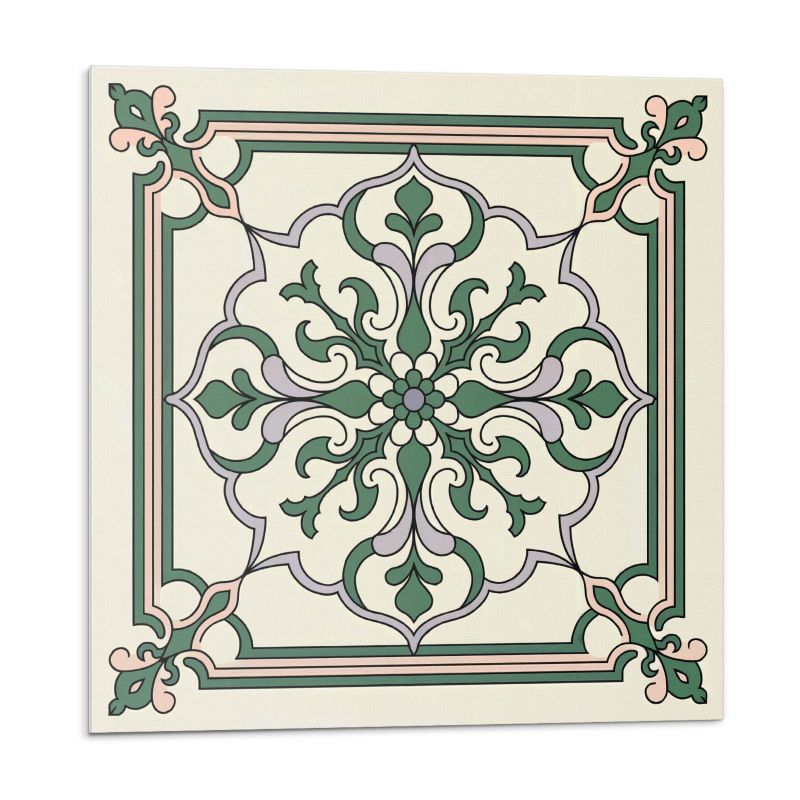Kafelki samoprzylepne Wallfluent 30x30 cm Ornamenty w kwiatowym wzorze 9 szt.
