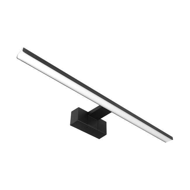 Kinkiet ścienny MasterLed Besta czarny nad lustro 1 x G9 x 15W IP44 wym: 5,1 x 60 x 12,8 cm - 1 szt.