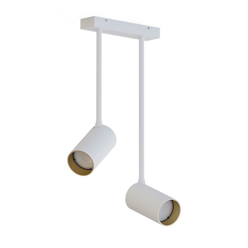Lampa sufitowa wisząca Nowodvorski Lighting Mono 7293 biała reflektorki 2xGU10 x 10W 1 szt.