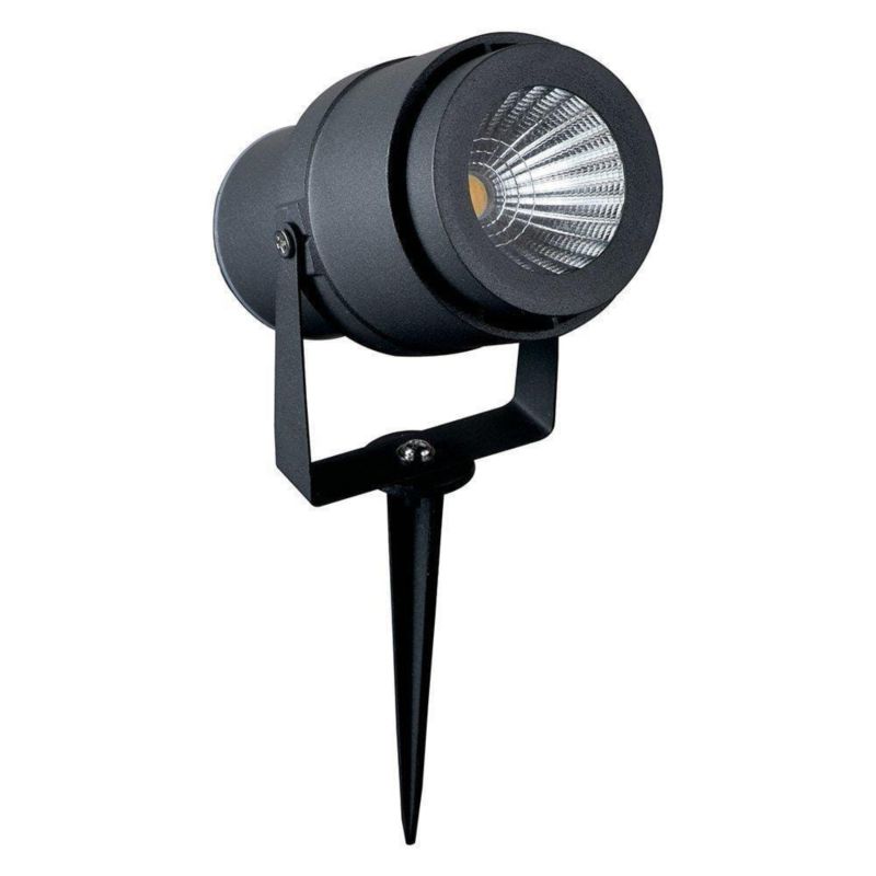Lampa gruntowa wbijana V-TAC 857 szara LED 12W 4000K 930lm IP65 wym: 25,5 x 7,3 cm aluminium - 1 szt.