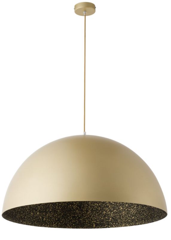 Lampa wisząca Sigma Lighting Sfera 6828 złoto-czarna dekoracyjna 1xE27 x 1 szt.