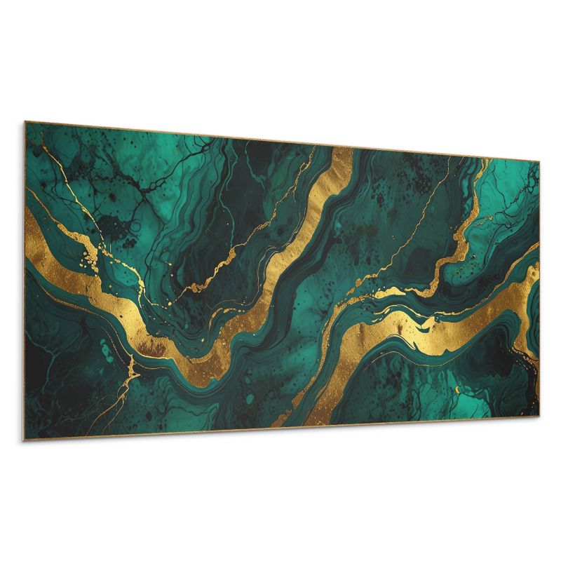 Kafelki samoprzylepne Wallfluent 40x20 cm Struktura fal o abstrakcyjnej formie 10 szt.
