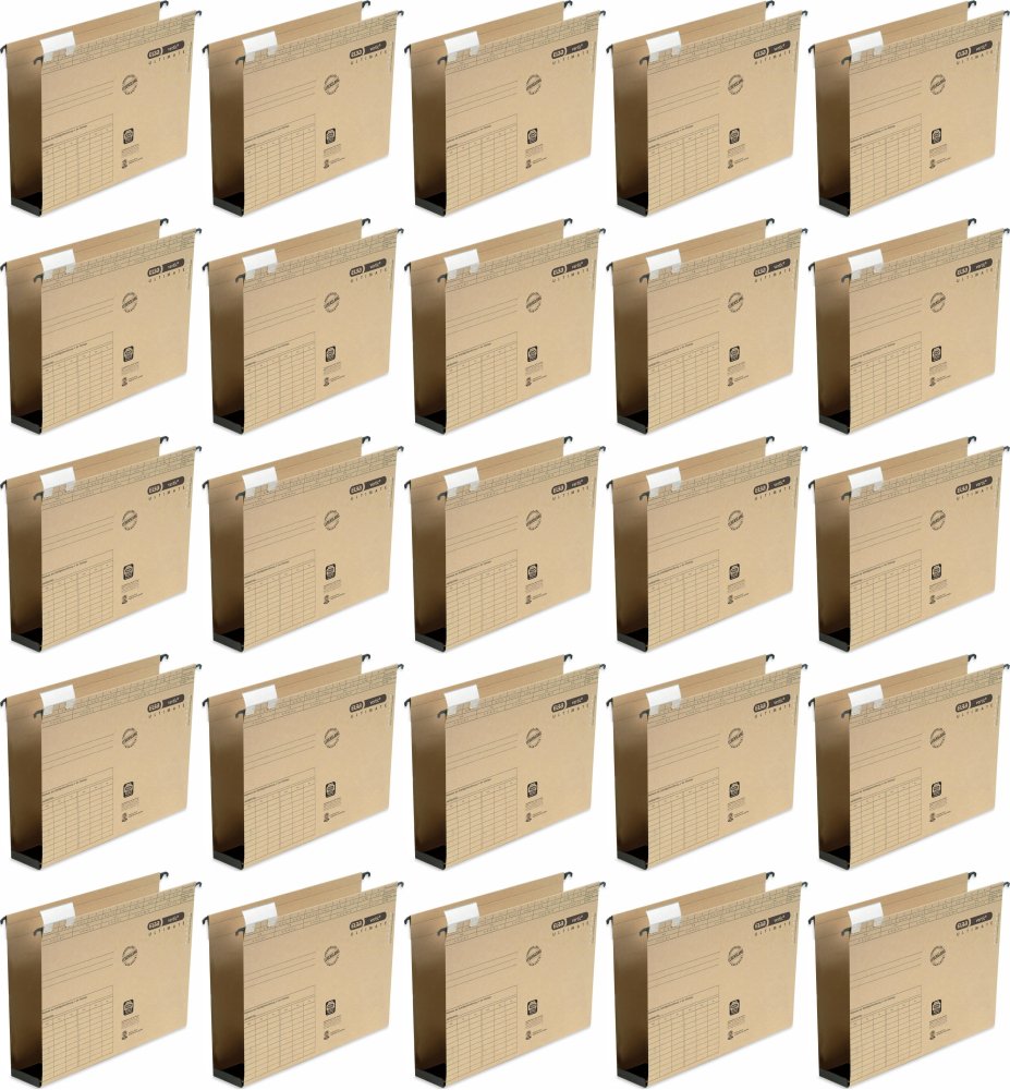 25x Teczka zawieszkowa z szerokim dnem Elba Vertic 1, A4, 320g, 60mm, do 580 kartek