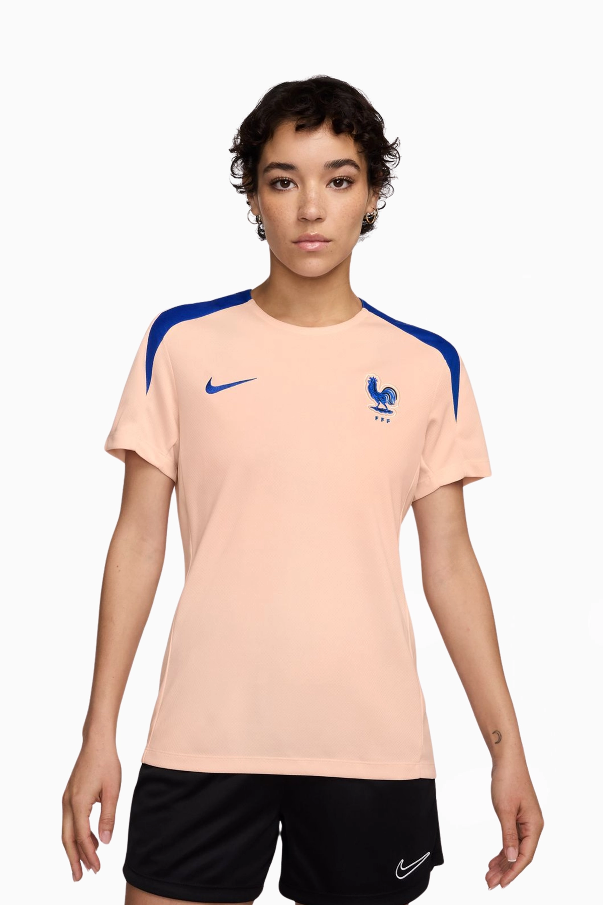 Koszulka Reprezentacji Francji Nike 2025 Strike Damska - Różowy