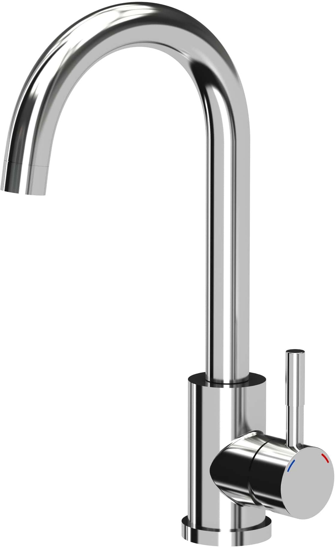 Quadron Kate bateria kuchenna stojąca chrom 3623500_CR