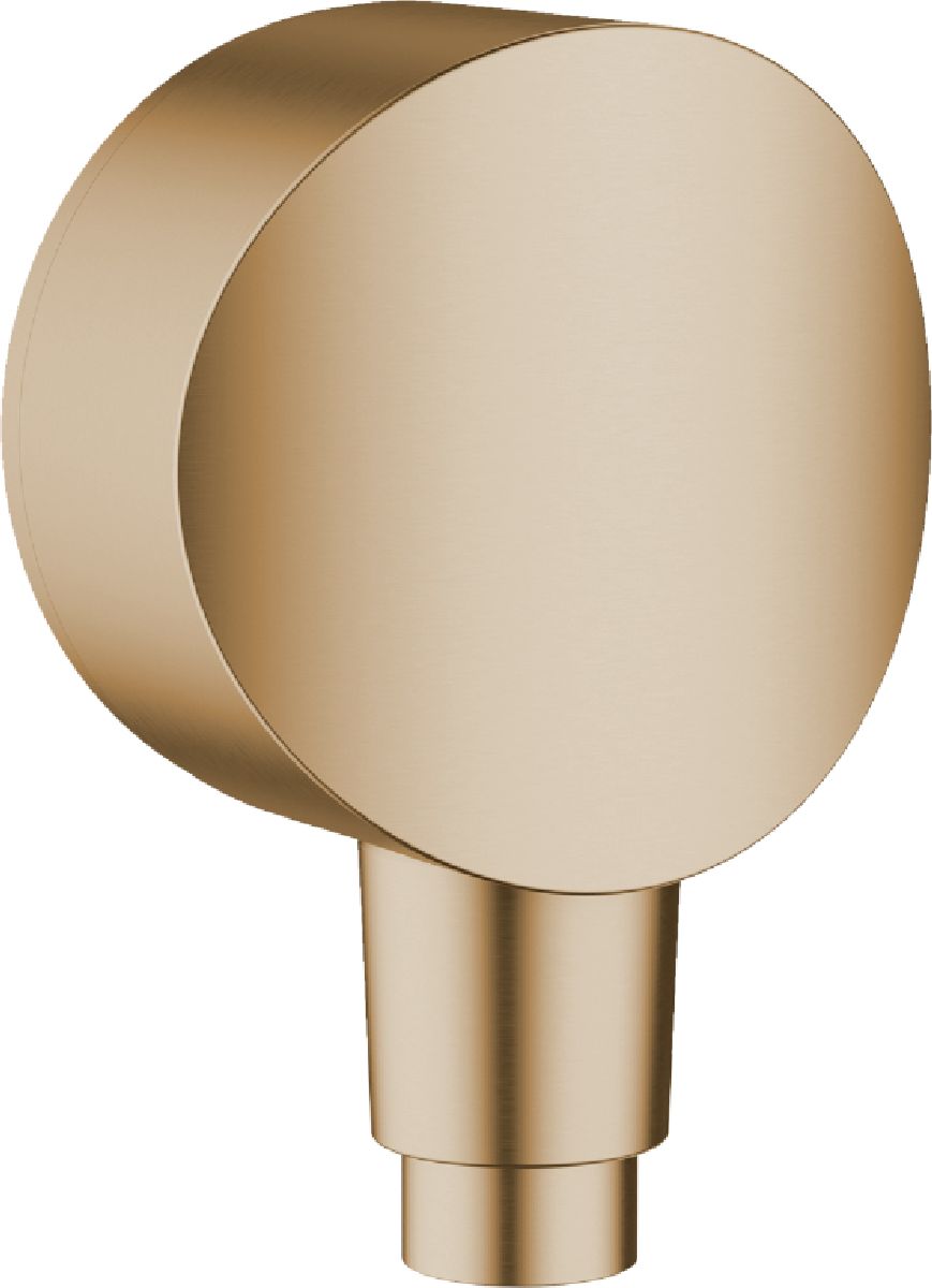 Hansgrohe FixFit przyłącze kątowe z zaworem zwrotnym brąz szczotkowany 26453140