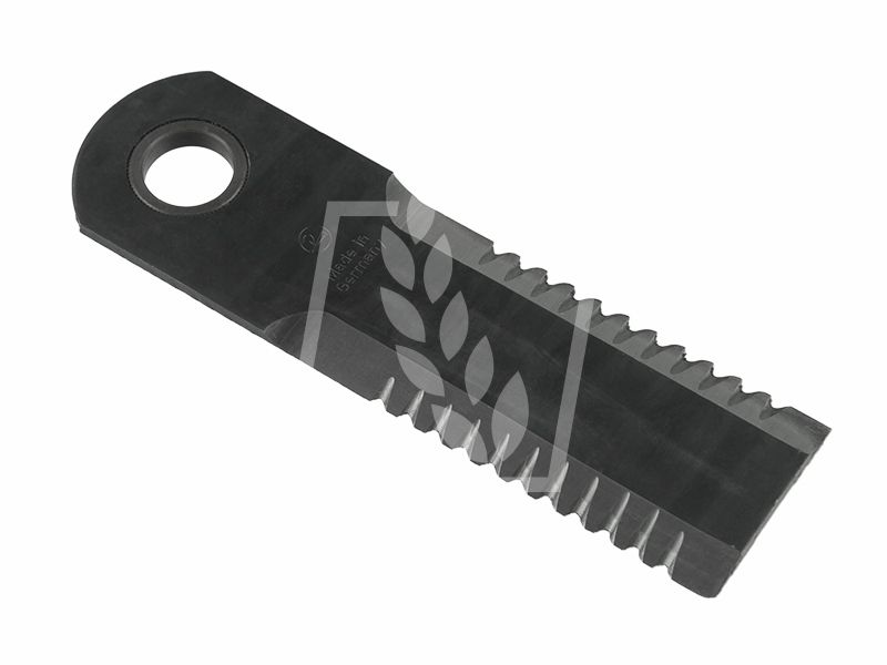 Nóż sieczkarni zębaty 175x50x4,5mm Fi20,1mm RS51010