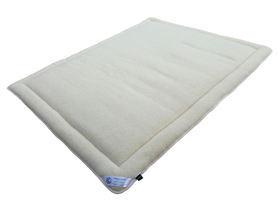 materac wełniany merynos australijski perugiano ecru 120x200 (+-5cm)