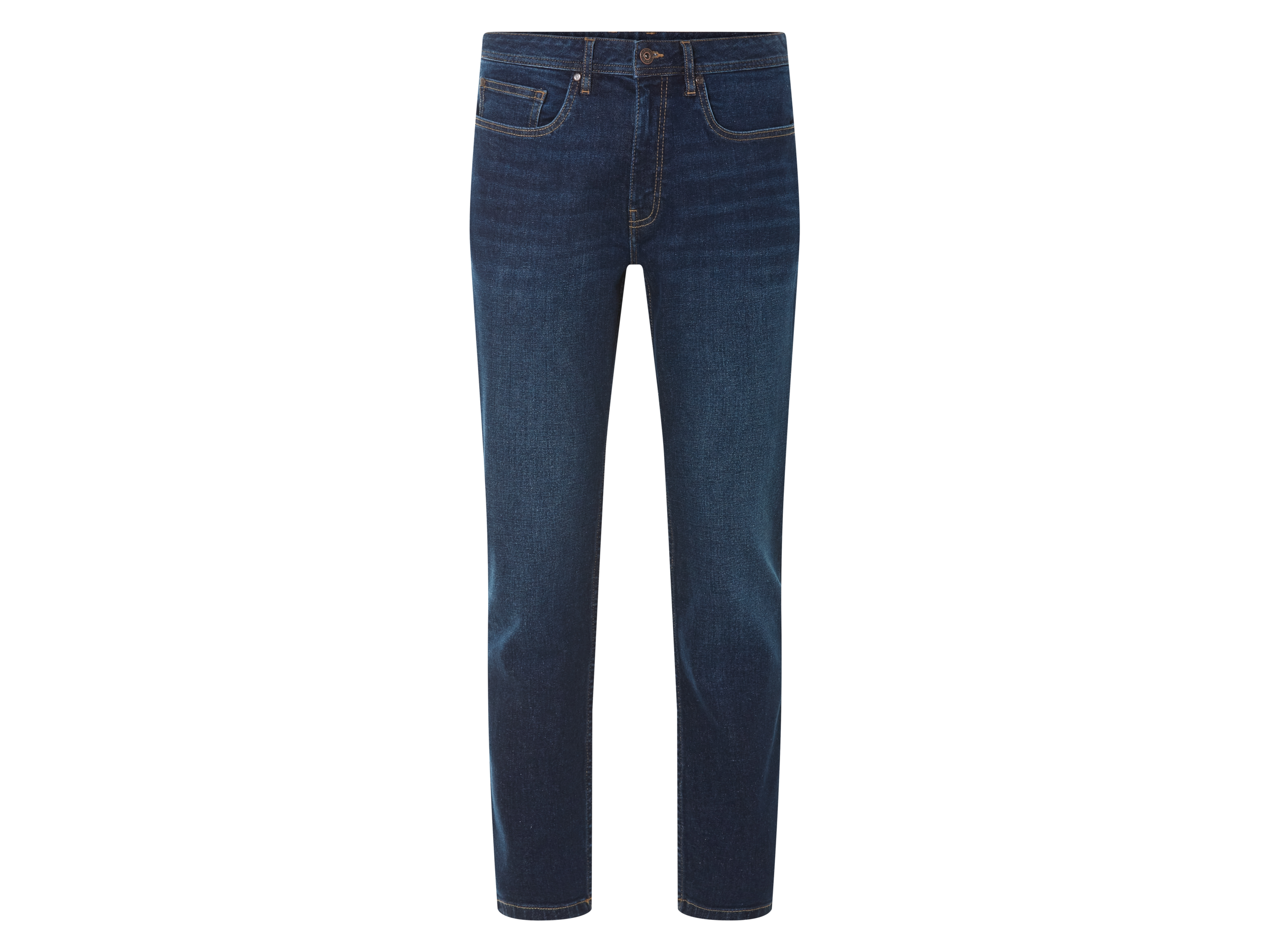 esmara Men Jeansy slim fit męskie Niebieski, 46 30/32