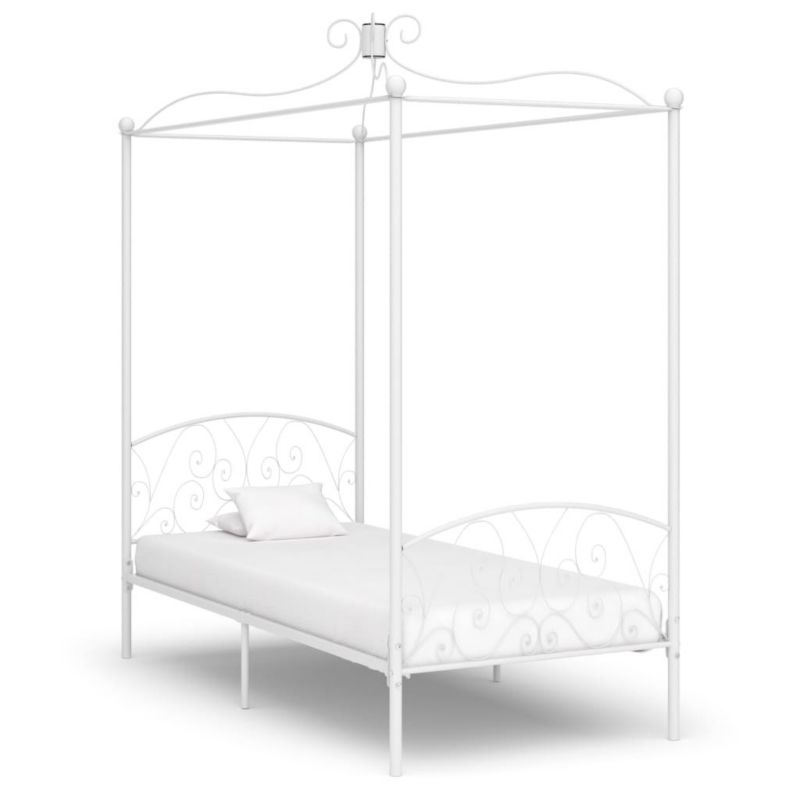 Łóżko metalowe WaszeMeble 90x200 cm biała WM-284468 1 szt.