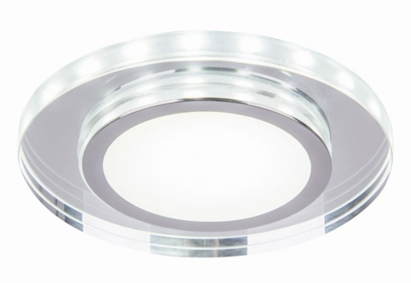 Oprawa sufitowa wpuszczana Candellux Ssp biała LED 8W 6500K 500lm IP20 wym: 12,5 x 12,5 cm okrągła - 1 szt.