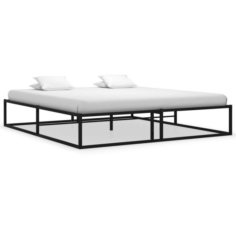 Łóżko metalowe WaszeMeble 140x200 cm czarna WM-324788 1 szt.