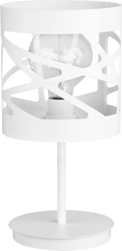 Lampa stołowa Sigma Lighting Moduł Frez biała 1 x E27 x 15W IP20 wym: 34 x 17.5 x 17.5 cm metal - 1 szt.