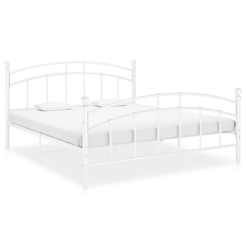 Łóżko metalowe WaszeMeble 160x200 cm biała WM-324980 1 szt.
