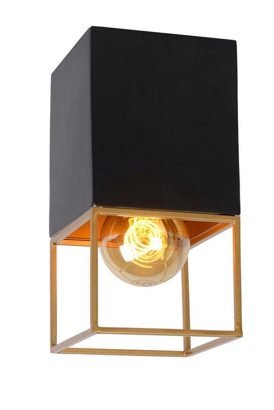 Lampa sufitowa wisząca Lucide Rixt 1040 złoto-czarna szerokość 10 cm 1xE27 x 40W 1 szt.