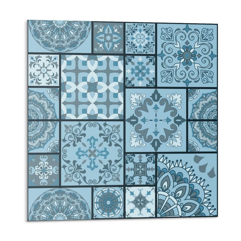 Kafelki samoprzylepne Wallfluent 50x50 cm Geometria w mozaikowym stylu 4 szt.