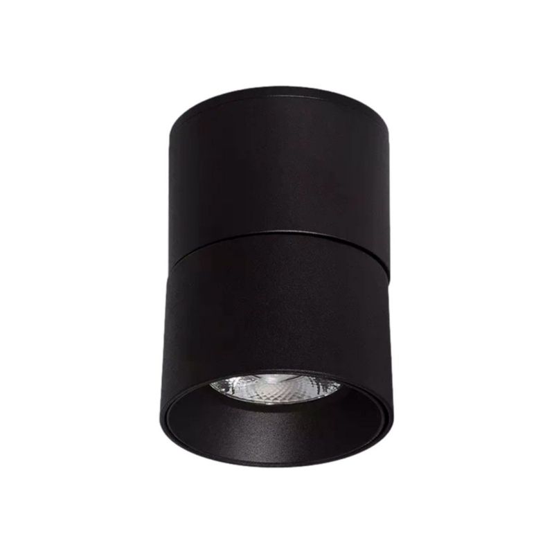 Spot Abruzzo Romeo czarny LED 7W 4000K-4500K 2100lm IP20 wym: 7,2 x 7,2 x 7,2 cm metal - 1 szt.