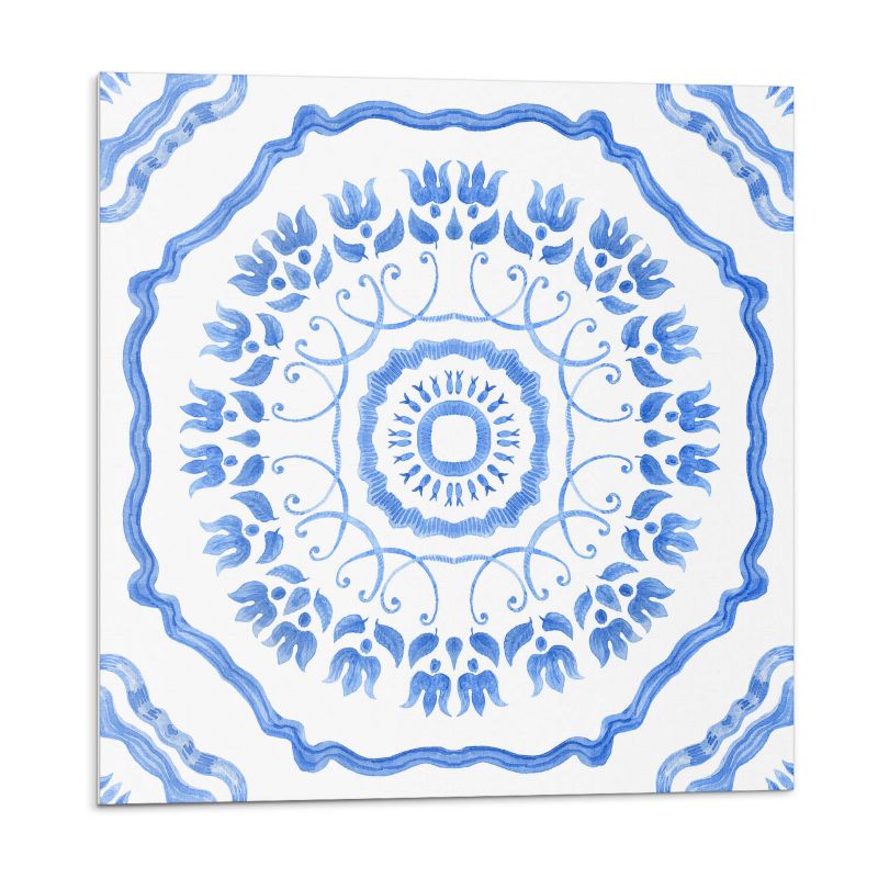 Kafelki samoprzylepne Wallfluent 20x20 cm Okrągły motyw florystyczny 20 szt.