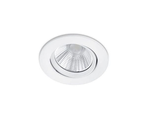 Oprawa sufitowa wpuszczana Trio Pamir biała LED 5.5W 3000K 345 lm ruchoma IP23 wym: 5,4 x 8,5 x 8,5 cm okrągła - 1 szt.