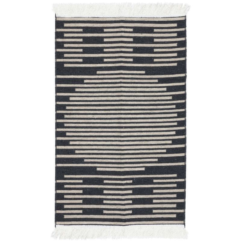 Dywan Kilim Modern 60x120 cm e-floor Boho czarny 1 szt