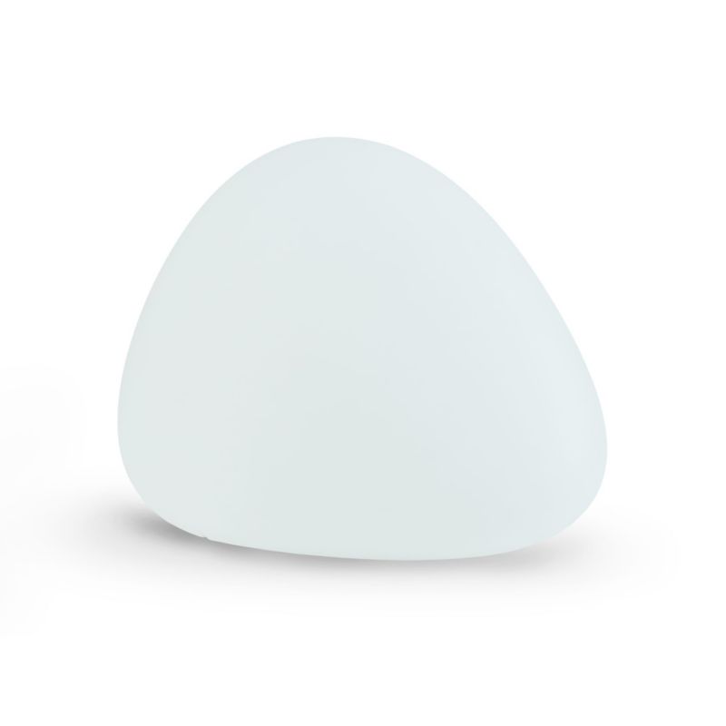 Kula ogrodowa Nowodvorski Lighting Stone biała 1 x E27 x 25W IP44 wym: 30 x 45 cm - 1 szt.