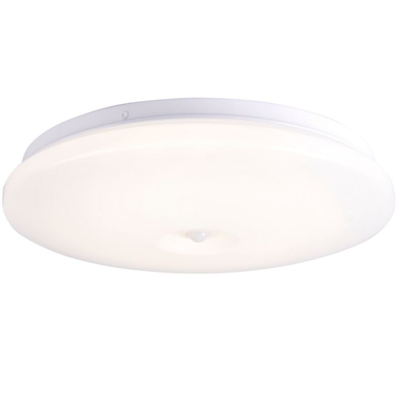 Plafon Polux Adar biały LED 17W 4000K 1900lm IP44 wym: 7 x 33 x 33 cm tworzywo sztuczne - 1 szt.